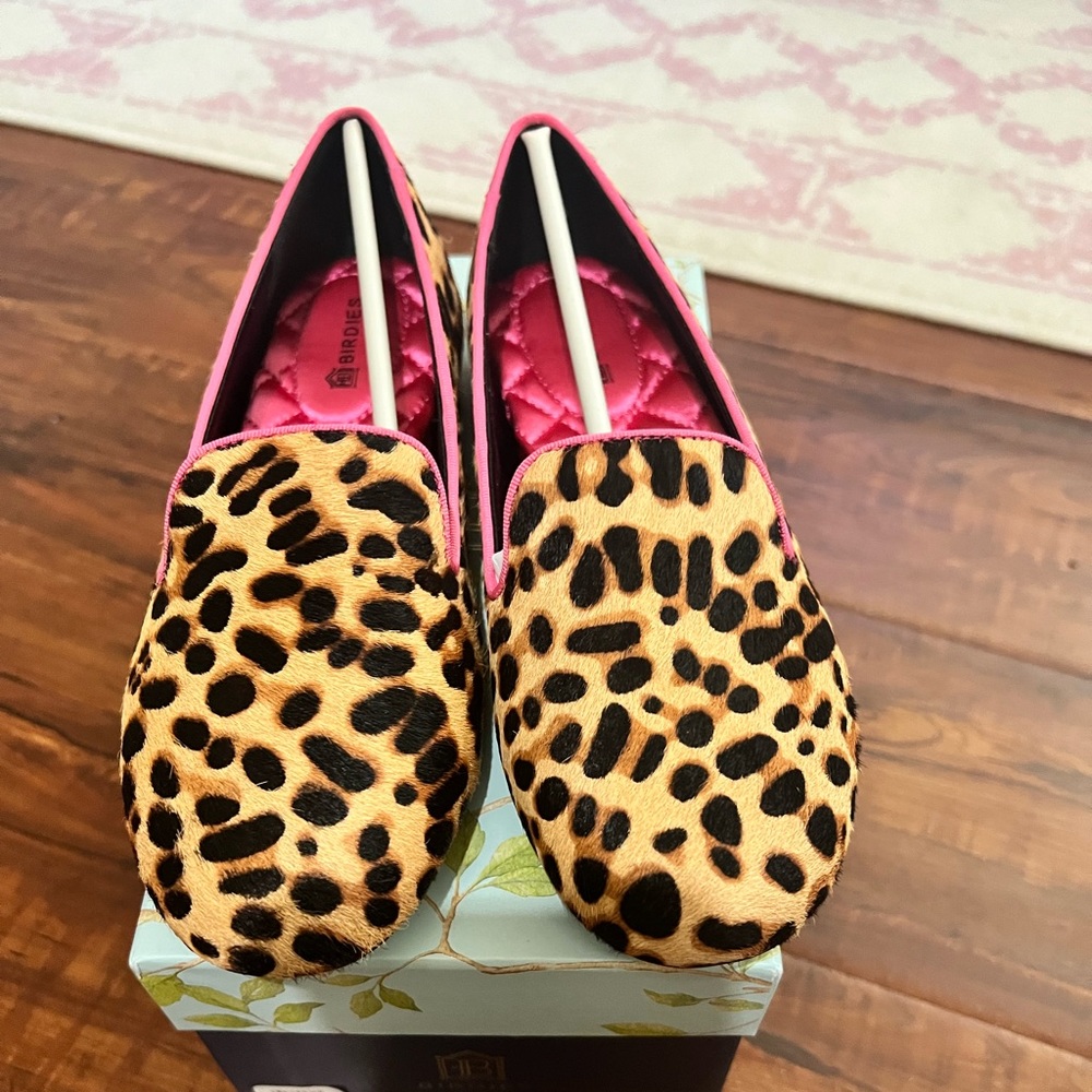 BNIB size 2 leopard birdies